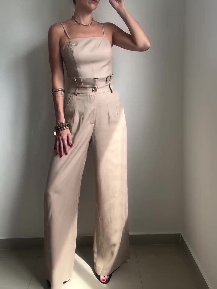 Top Pants Set