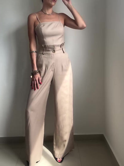 Top Pants Set