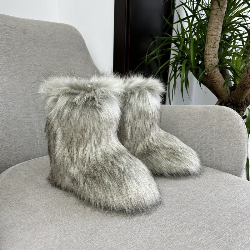 Plush  Boots