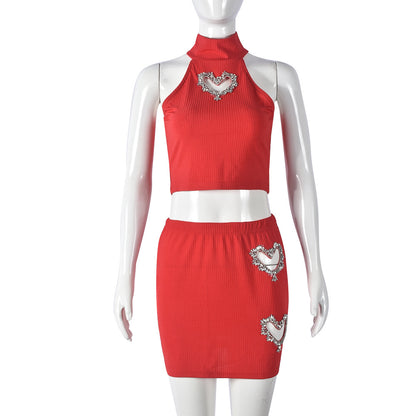 Vest Short Casual Set