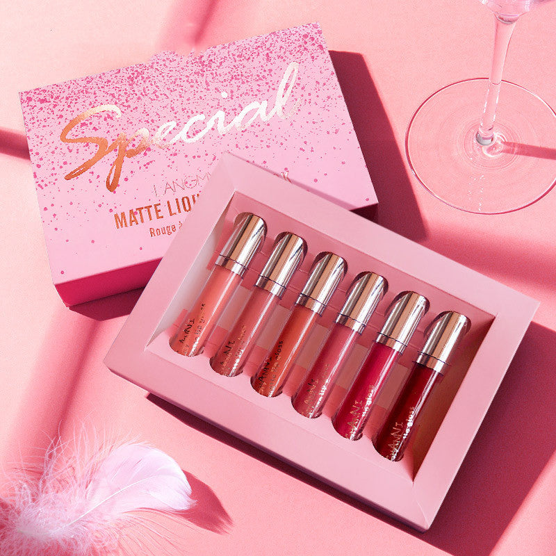 Lipstick Set Matte Velvet Lip Gloss