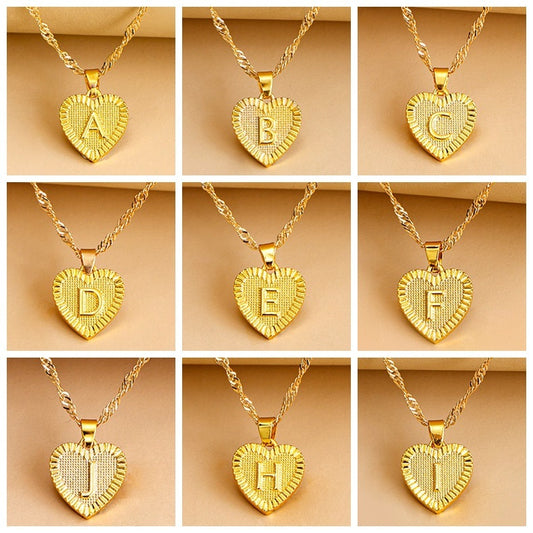 Initial  Necklaces