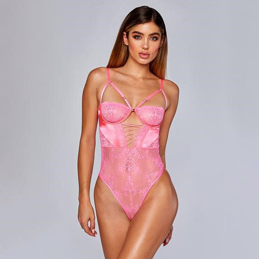 Lace  Mesh  Bodysuit