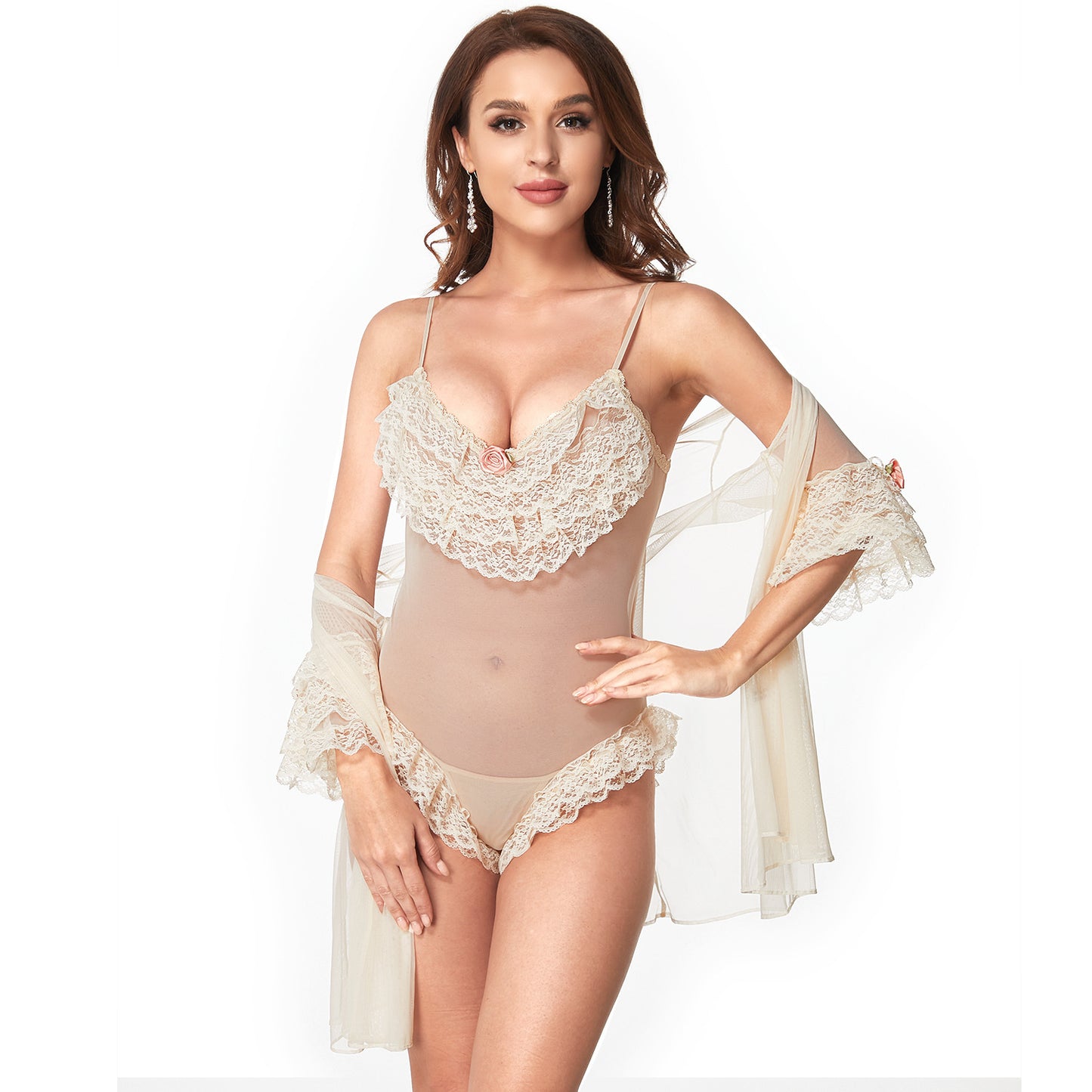 PAJAMAS NIGHTIE LACE