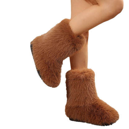 Plush Boots
