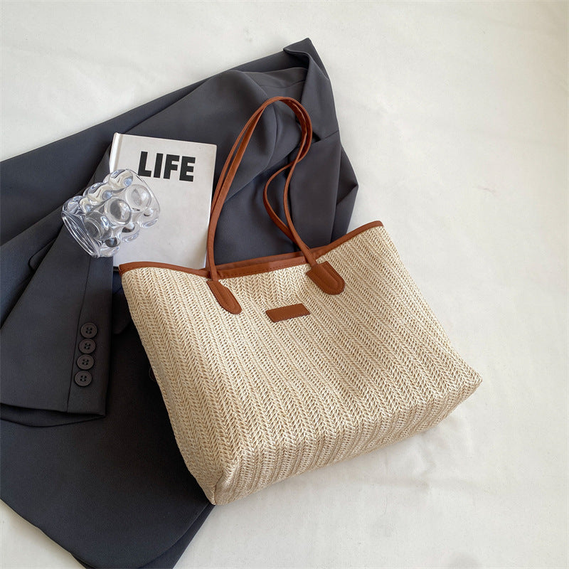 Straw Large Capacity  Bag