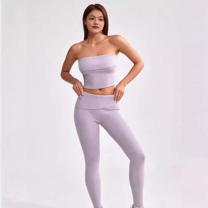 Pants Yoga Clothes Two-piece Set