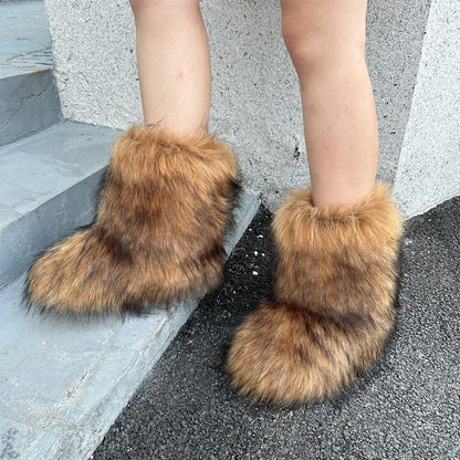 Plush  Boots
