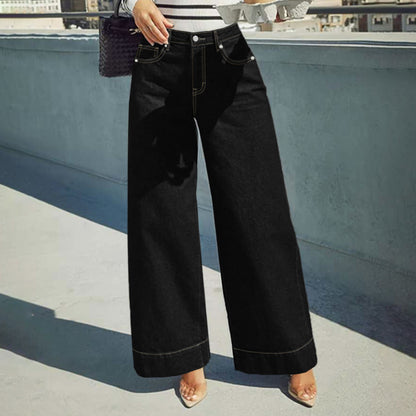 Wide-leg Jeans
